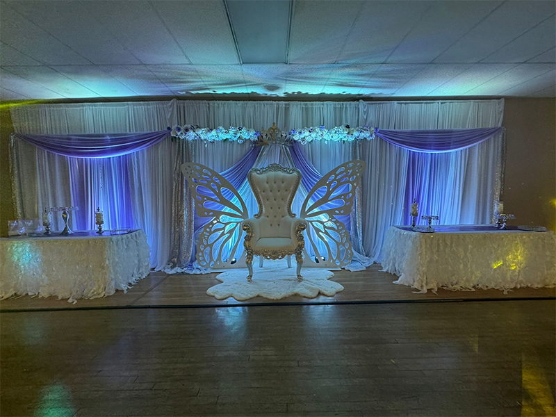 Illustrative map of Rain City Pro Events coverage area in the US.